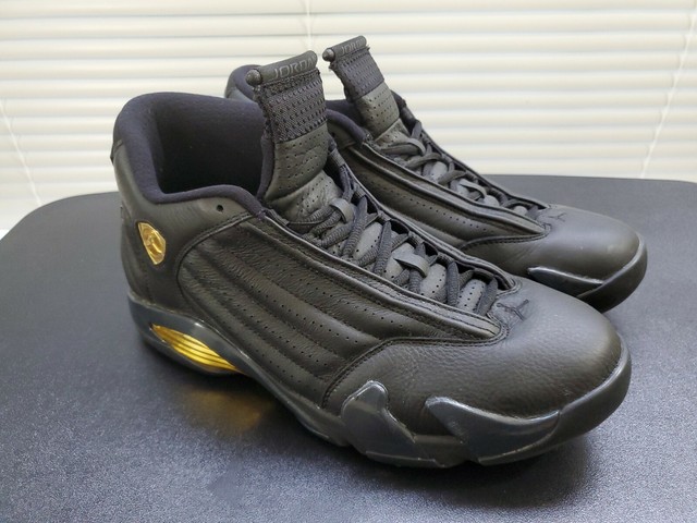 black and gold retro 14