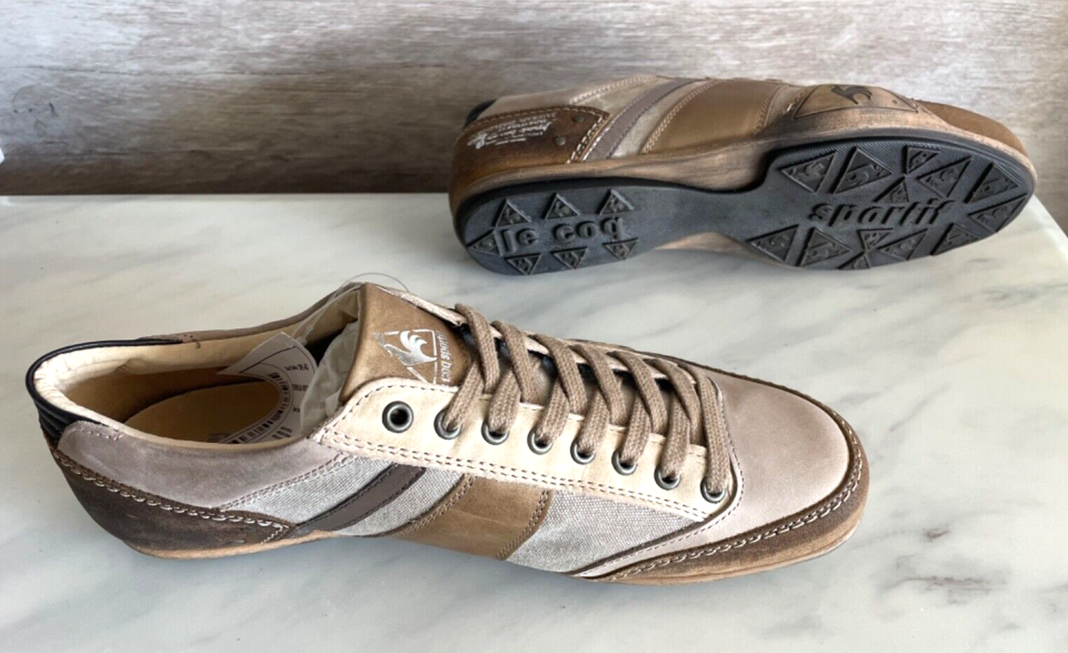 Leather Sneakers Turin Le Coq Sportif Chaussures Turin Le Coq