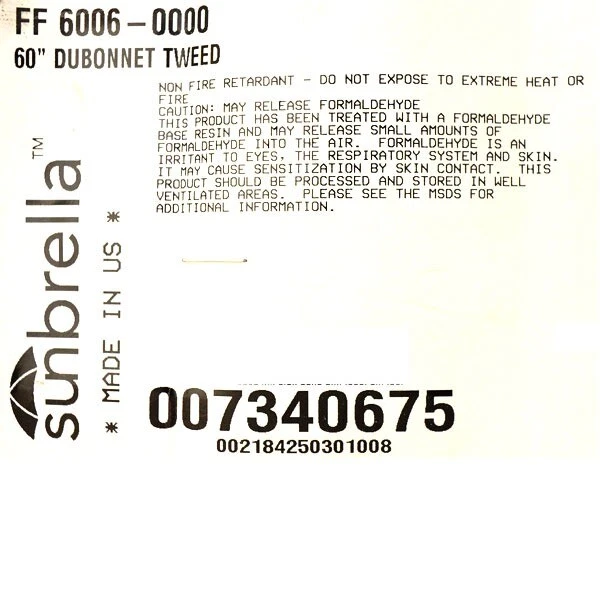 Tecido Sunbrella Boat FF 6006-0000 | Larson Dubonnet Tweed 60" (Jarda) - Imagem 3 de 3