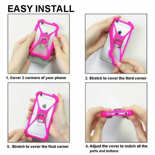 Phone Silicone Case Cover For Hot Pepper Poblano VLE5 QLink Wireless