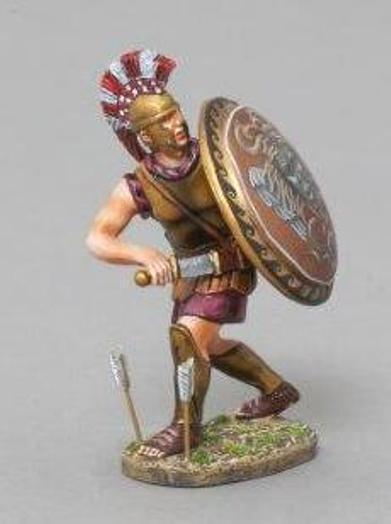 THOMAS GUNN ANCIENT GREEKS /& PERSIANS SPA030B DYING SPARTAN HELEN SHIELD MIB