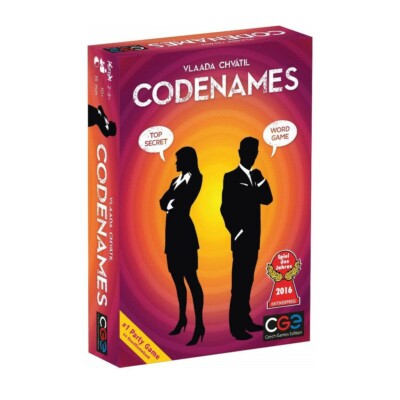 CODENAMES Familien Brettspiel Top Secret Wortspiel #1 Partyspiel VLAADA CHVATIL
