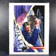 Star Wars #3 Alex Ross Art Giclee Signed 17x22 LE 15/77 ACME COA 2013 Sealed