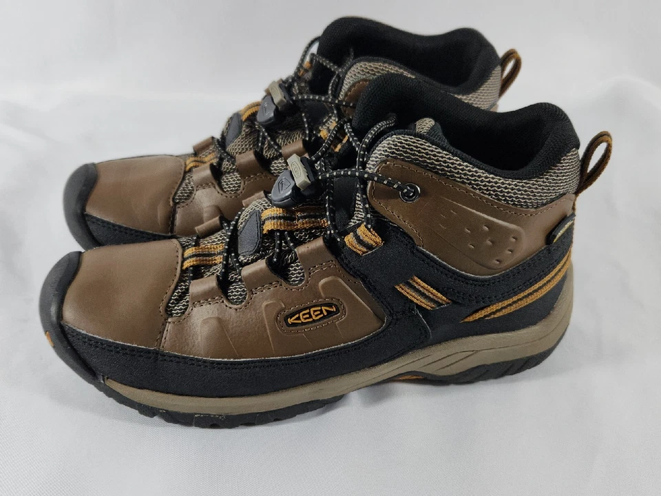 Botas impermeables Keen Targhee Mid para mujer EE. UU. 5 UE 37 cuero marrón sendero senderismo Foto 4 de 4