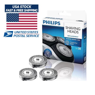 Philips SH30/50 Shaving Heads Compatible with Norelco Shaver 1000, 2000, 3000