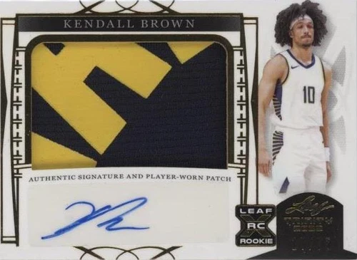 2022-23 Leaf Trinity - Kendall Brown #PA-KB1