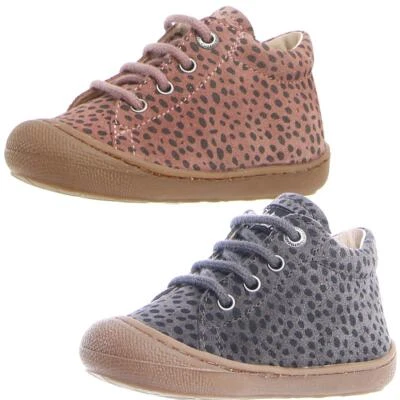 Naturino Cocoon Lauflernschuh Schnürschuh Leder gepunktet leicht weich Gr.18-26