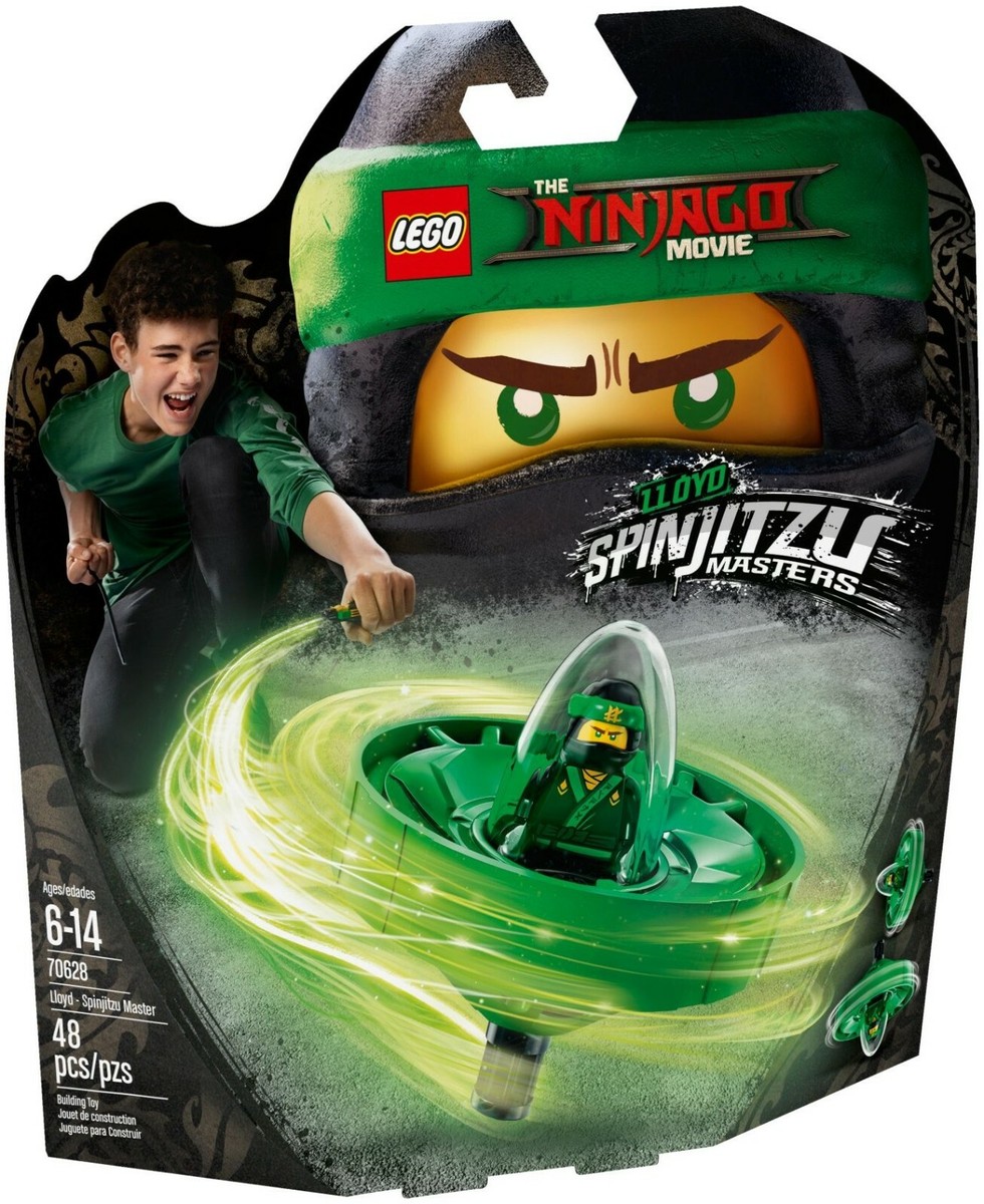 LEGO 70628 Lloyd Spinjitzu Master the Ninjago Movie green ninja