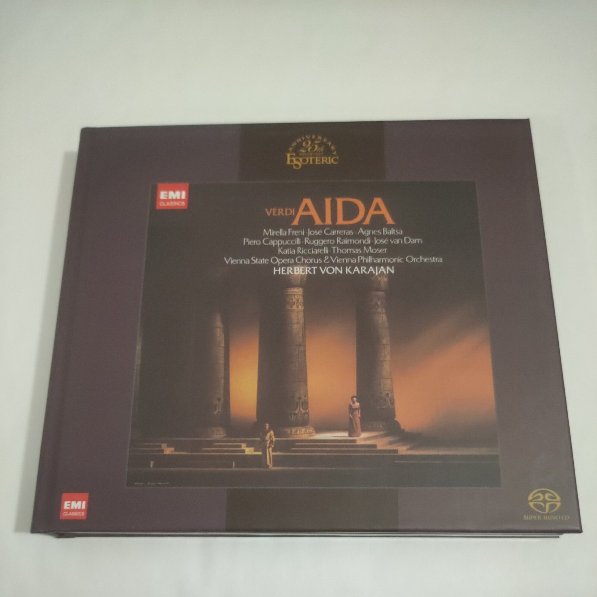ESOTERIC SACD 9 discs : Karajan & Callas 4 Great Operas Aida