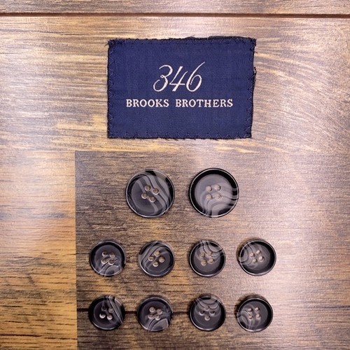 Brooks Brothers 346 Spare Buttons Set Suit Jacket Blazer Sport Coat