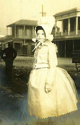 Looking Fetching Creepy Postcard Copy