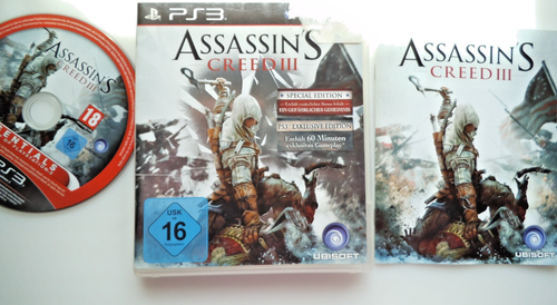 Assassins Creed III Special+Exklusive Edition (Playstation 3) Neuwertig - Bild 10 von 19