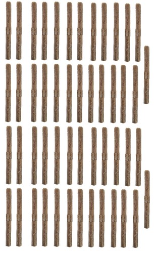 Dog Chew Stick Bulk Packs 10 Inch Compressed Buffalo Rawhide for Dental Health - Picture 4 of 25