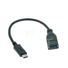 USB-C 3.1 Type C Male to USB 3.0 Type A Female OTG Adapter Converter Cord Cable