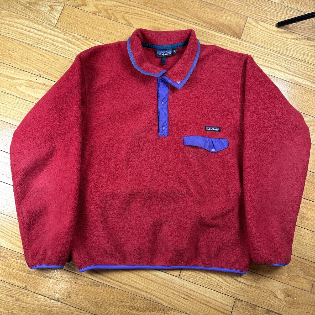 美品 patagonia SYNCHILLA スナップT メキシコ製 サイズS Patagonia Synchilla Snap T Pullover Aztec Pattern Fleece Mens Size