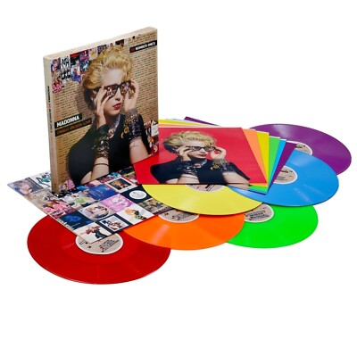 MADONNA Finally Enough Love 50 Number Ones The Rainbow VINYL BOX SET