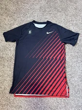 Men's Nike Pro Elite Bowerman Track Club Warm-Up Shirt Red Rare CW7675-010 Sz M