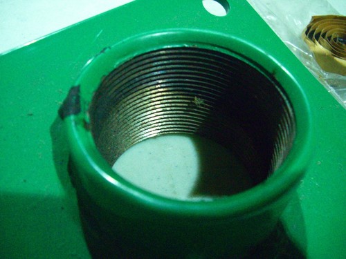 Myers Angle Flang Water Pump 4 Bolt Holes 2-1/4" Threaded Insert FD20-48 c - Picture 3 of 6