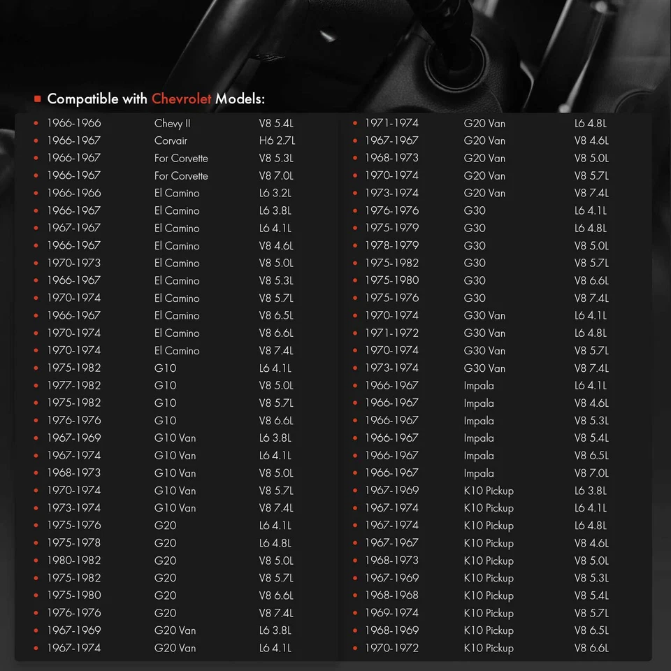 Cilindro de bloqueo de encendido Zamak5 con 2 llaves para Chevy Malibu Impala Camaro Corvette Foto 4 de 4