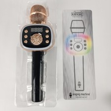 Carpool Karaoke The Mic 2.0 Rose Gold Wireless Bluetooth Karaoke Microphone