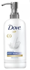 Dove Nourishing Milk Body Wash 8.11 oz/240 ml