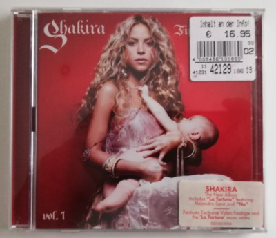 DVD/ Video: '' Shakira - Fijacion Oral vol. 1 '' - Sony Music - 2005- EPC 520162 3