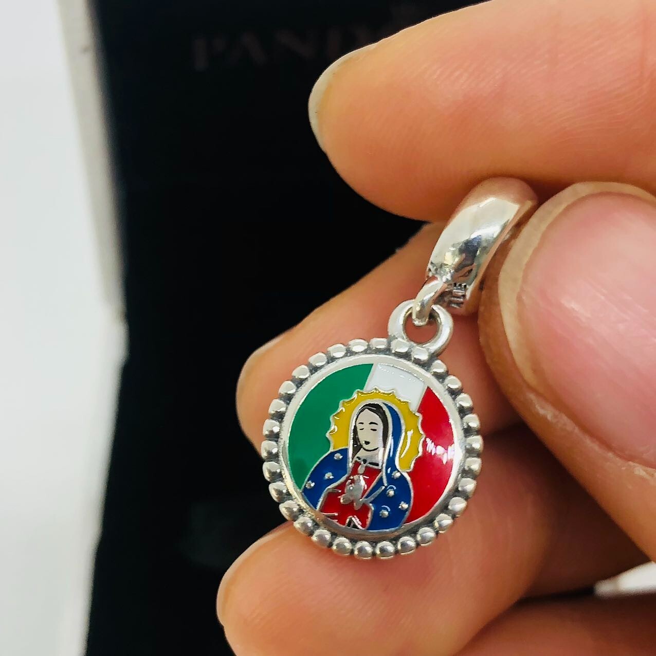 Pandora Virgencita Charm  S925 Silver with box