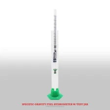 Specific Gravity Fuel 12" Hydrometer w/Test Jar & Hard Case