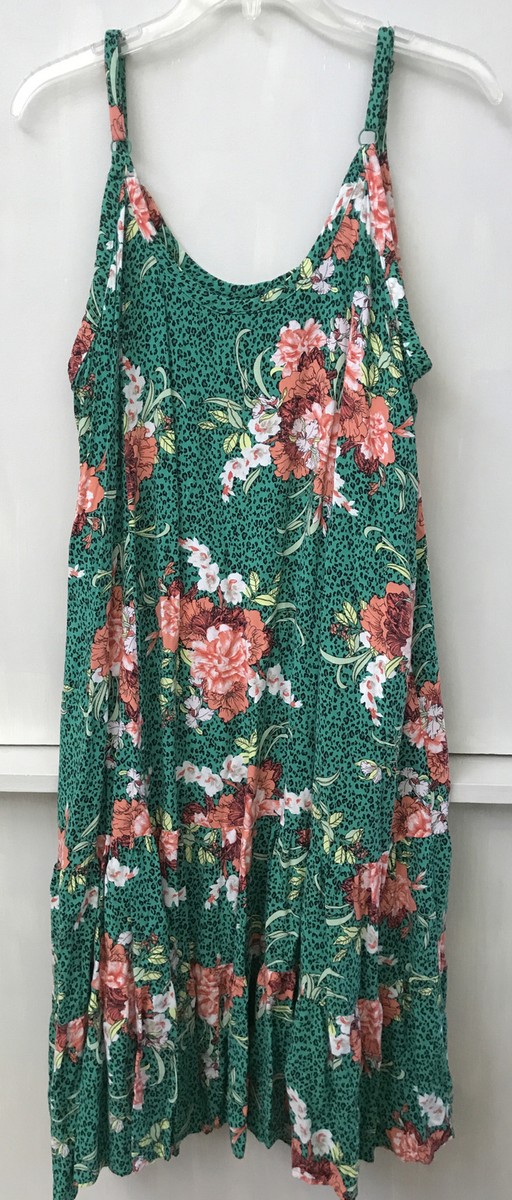 torrid green leopard dress Plus Size - Tea Length Stretch Challis Sweetheart A-line Dress