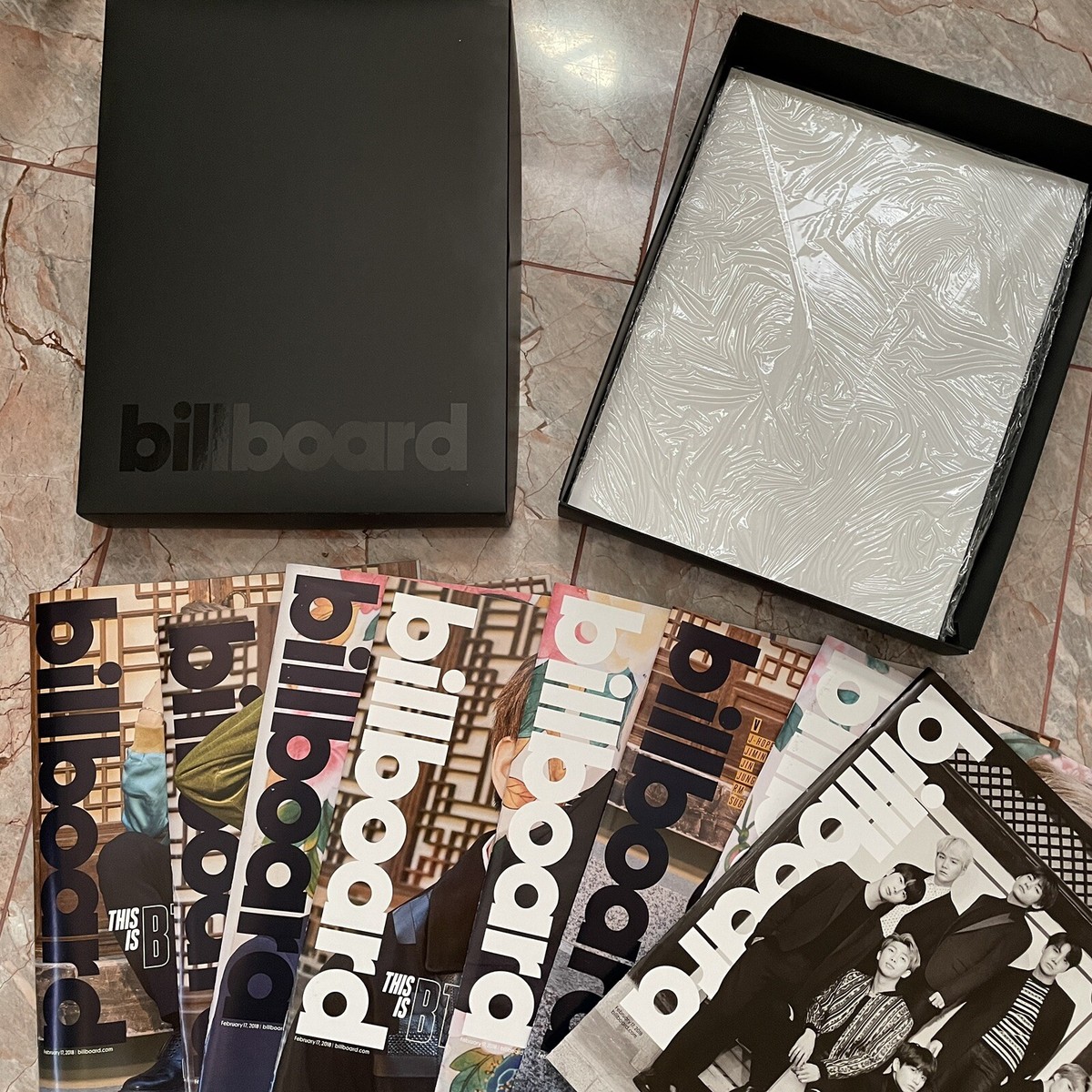 BTS Billboard Magazine FULL BOX SET - Limited Edition w Posters | eBay