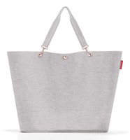 Reisenthel Shopper Xl Shopper Tasche Twist Sky Rose Hellgrau RoséGoldfarben Neu