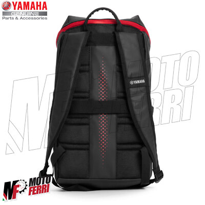 Yamaha REVS Original Motorcycle Backpack MF8163 | Black Red | 26L