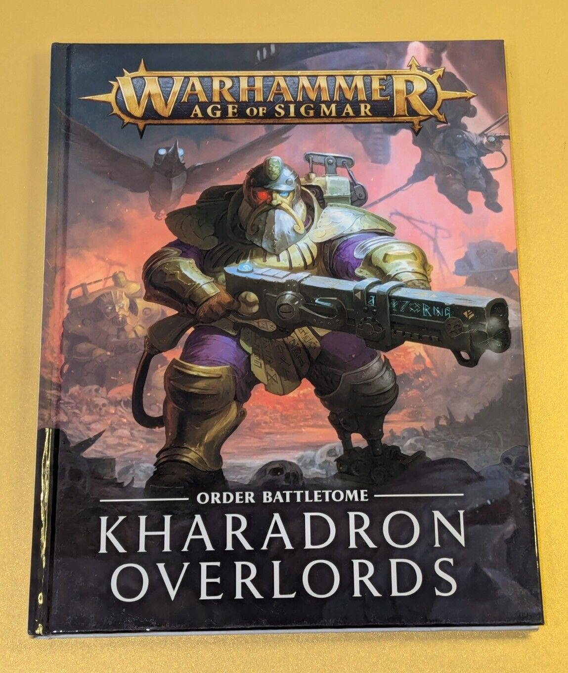 Warhammer Age Of Sigmar Order Battletome. Kharadron Overlords Hardback Book.