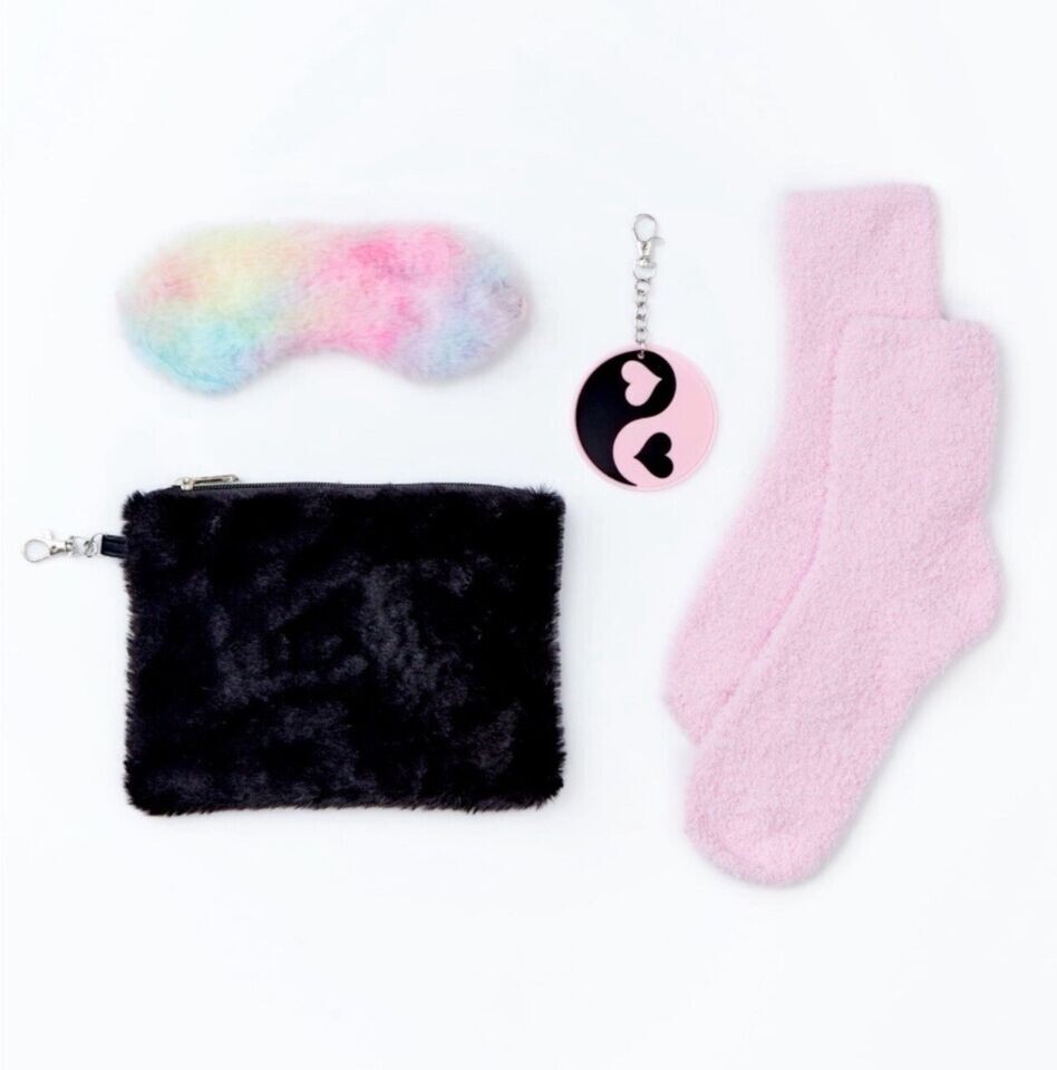 Wonder Nation Girl's Yin Yang Ombre Weekender Duffle Handbag Set