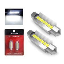 LASFIT Festoon 578 212-2 6000K LED Map Light Bulbs for GMC Sierra 1500 2004-2013