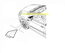 VETRO CRISTALLO FISSO ANTERIORE SX GRANDE PUNTO PUNTO EVO NUOVO SPED GRATIS