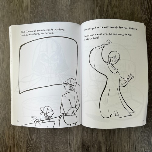 Star Wars Doodles by Zack Giallongo - Paperback Doodle Book - Picture 10 of 14