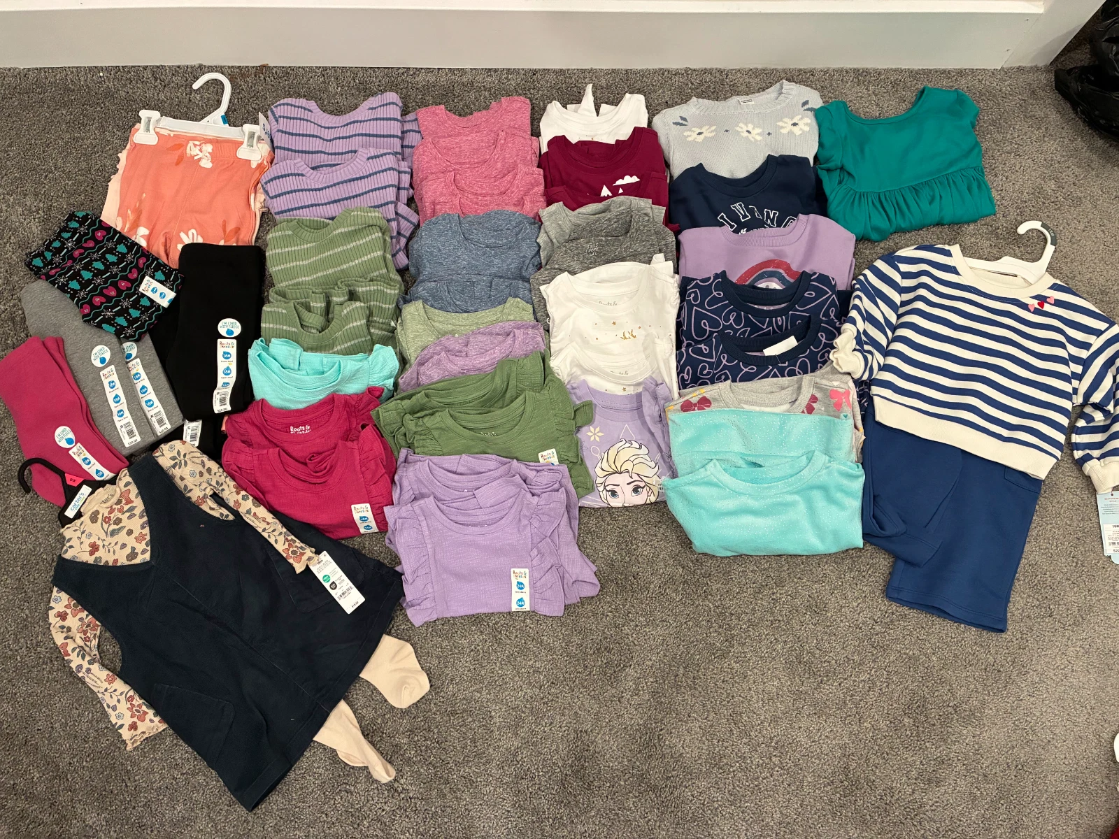 NEW WITH TAGS Wholesale Lot Baby Girls Clothes Size 18m to 2T ($399 Retail)