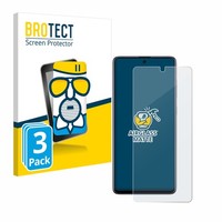 3X Panzerfolie Schutzglas Matt FüR Samsung Galaxy A71 Displayschutz