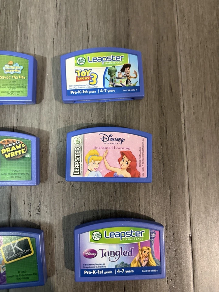 Lote 9 juegos LeapFrog Foto 4 de 4