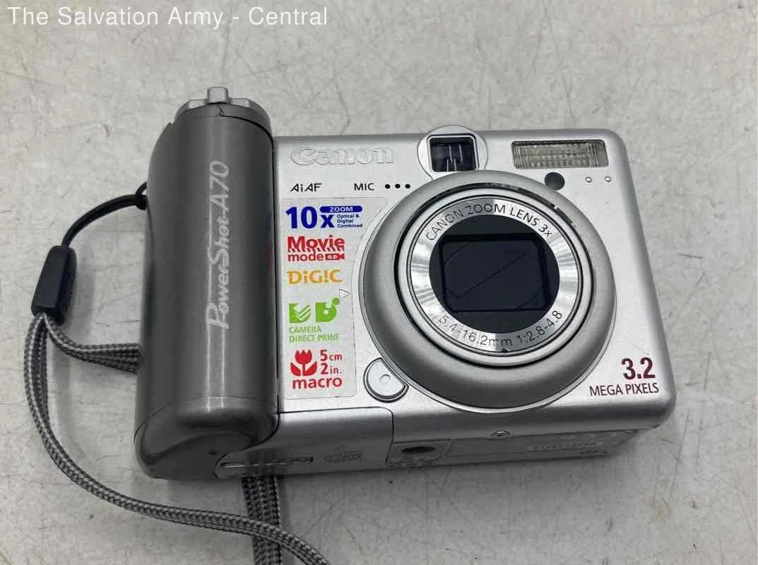 Canon PowerShot A70 3-9.9x Digital Cameras for sale | eBay