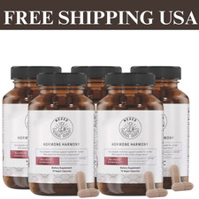Happy Mammoth Hormone Harmony Natural Hormonal Support for Women 72 Capsule 5 PC