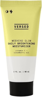 Versed Weekend Glow Daily Brightening Moisturizer Hydrating Face Cream 2oz