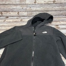 The North Face Youth Large 14/16 Black Full Zip Hooded Jacket Denali Style