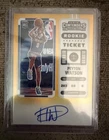 Panini Contenders 2022-23 Peyton Watson Rookie Ticket Prizm Auto #107 /10