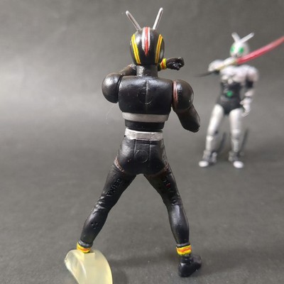 HG Kamen Rider Black Shadow Moon Figure Set Bandai Gashapon