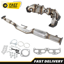 Both Catalytic Converters For 2007-2012 13 Nissan Altima 2.5l Manifold And Flex Both Catalytic Converters For 2007-2012 13 Nissan Altima 2.5l Manifold And Flex