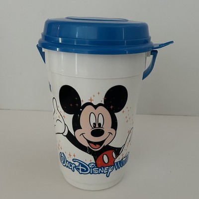 Disney World Magic Kingdom 1992-1993 Mickey Mouse Popcorn Bucket Cup Whirley