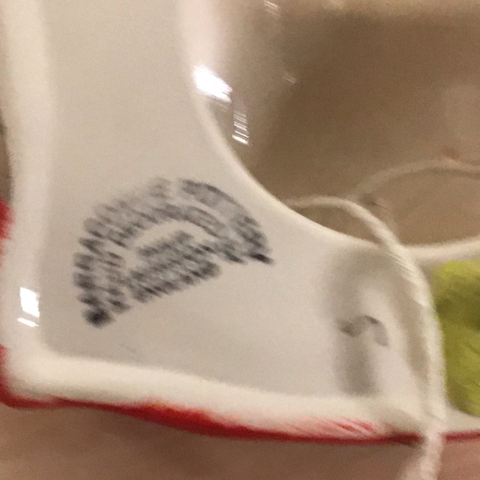 Vintage Babbacombe Pottery Tuxedo Cat String & Scissor Holder Laureston England