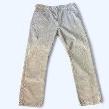 Vintage Levi  s Tan Corduroy Straight leg pants Paper Tag 39  waist 33  inseam